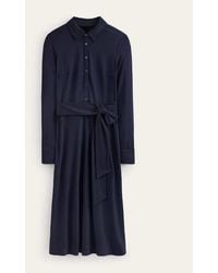 Boden - Laura Jersey Midi Shirt Dress - Lyst