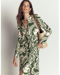 Boden - Honor Column Jersey Midi Dress - Lyst