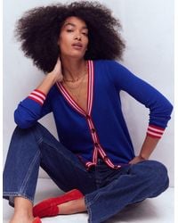 Boden - V Neck Longline Cardigan - Lyst