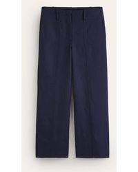 Boden - Cropped Twill Pants - Lyst