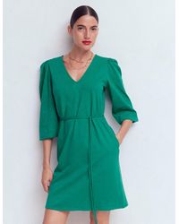 Boden - Cary V-Neck Short Dress - Lyst