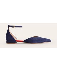 Boden - Ankle Strap Point Flats - Lyst