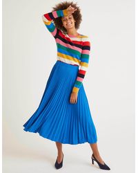mid length pleated skirts 70