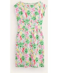 Boden - Florrie Jersey Dress Multi, Tropical Paradise - Lyst