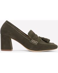 Boden - Sol Block Heeled Penny Loafers - Lyst