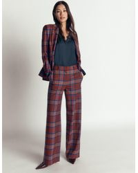 Boden - Belgravia Wool Blend Trousers - Lyst