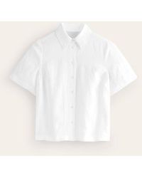 Boden - Hazel Short Sleeve Linen Shirt - Lyst