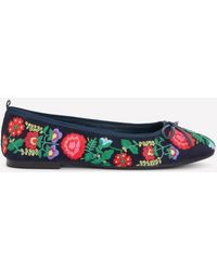 Boden - Patti Round Toe Ballet Flats - Lyst