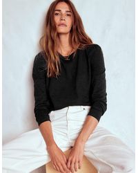 Boden - Cotton Crew Long Sleeve Top - Lyst