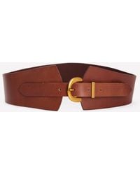 Boden - Leather Wide Waist Belt - Lyst