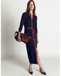 Boden - Jessica Knitted Shirt Dress - Lyst