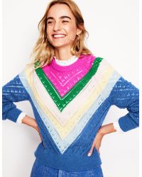 Boden - Alice Fluffy Raglan Jumper - Lyst
