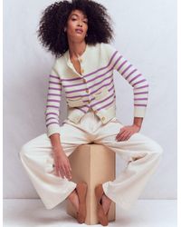 Boden - Lucy Chunky Cotton Cardigan - Lyst