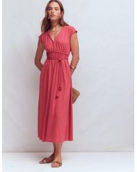 Boden - Heidi Ruched Rope Jersey Dress - Lyst