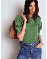 Boden - Lottie Puff Sleeve Top - Lyst