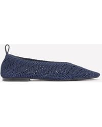 Boden - Knitted Ballet Flats - Lyst