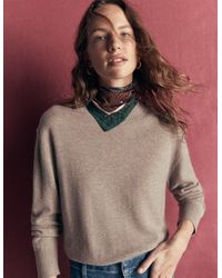 Boden - Fay Cashmere Crew Neck Sweater - Lyst