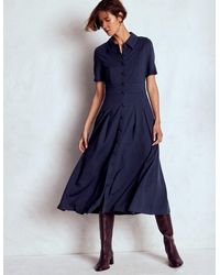 Boden - Bridget Ponte Shirt Dress - Lyst
