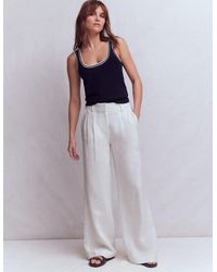 Boden - Kensington Linen Trousers - Lyst