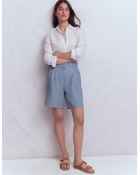 Boden - Kensington Linen Shorts - Lyst