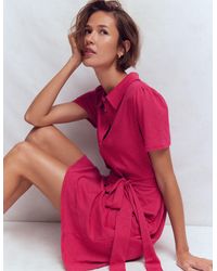 Boden - Patti Short Jersey Shirt Dress - Lyst