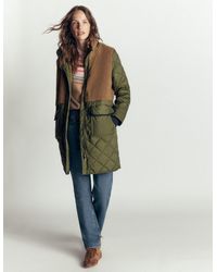 Boden - Borg Mix Coat - Lyst