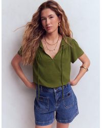 Boden - Edi Trim Detail T-Shirt - Lyst