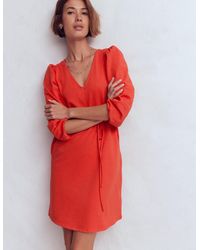 Boden - Cary V-Neck Short Dress - Lyst