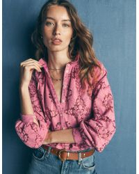 Boden - Erica Lace Top - Lyst