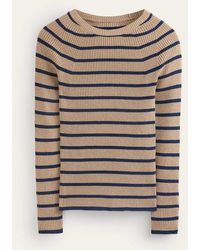 Boden - Effie Sparkle Stripe Sweater - Lyst