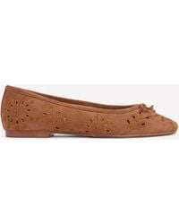 Boden - Cut Out Ballet Flats - Lyst