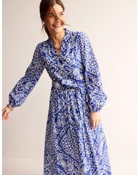 Boden - Robe midi jen en coton - Lyst