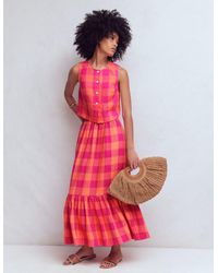 Boden - Abigail Linen Maxi Skirt - Lyst