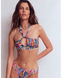 Boden - Minori Halter Tie Bikini Top - Lyst