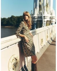 Boden - Naomi Relaxed Jersey Dress Woodland, Leopard - Lyst
