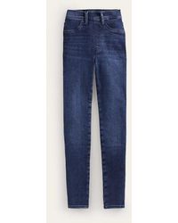 Boden - High Rise Pull-on Skinny Jeans - Lyst