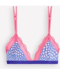 Boden - Stripe & Stare Triangle Bra - Lyst