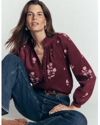 Boden - Erica Frill Cord Top - Lyst