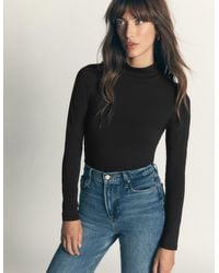 Boden - High Neck Jersey Top - Lyst