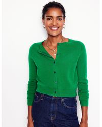 Boden - Eva Cashmere Cropped Cardigan - Lyst