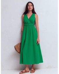 Boden - Lorna Trim Double Cloth Dress - Lyst