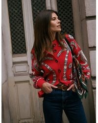 Boden - Jemma Jacquard Knit Cardigan - Lyst