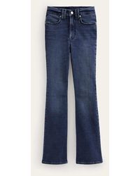Boden - Mid Rise Slim Flare Jeans - Lyst