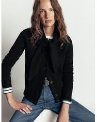 Boden - Lydia Tie Neck Knit Cardigan - Lyst