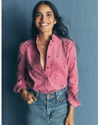 Boden - Sienna Frill Cord Shirt - Lyst
