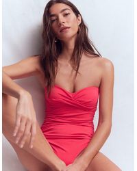Boden - Andros Twist Front Swimsuit - Lyst