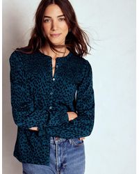 Boden - Elsa Smocked Yoke Jersey Shirt - Lyst