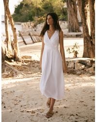 Boden - Lorna Trim Double Cloth Dress - Lyst