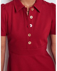 Boden - Nicolette Ponte Shirt Dress - Lyst
