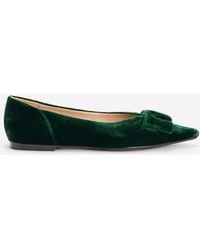 Boden - Nigella Bow Pointed Flats - Lyst